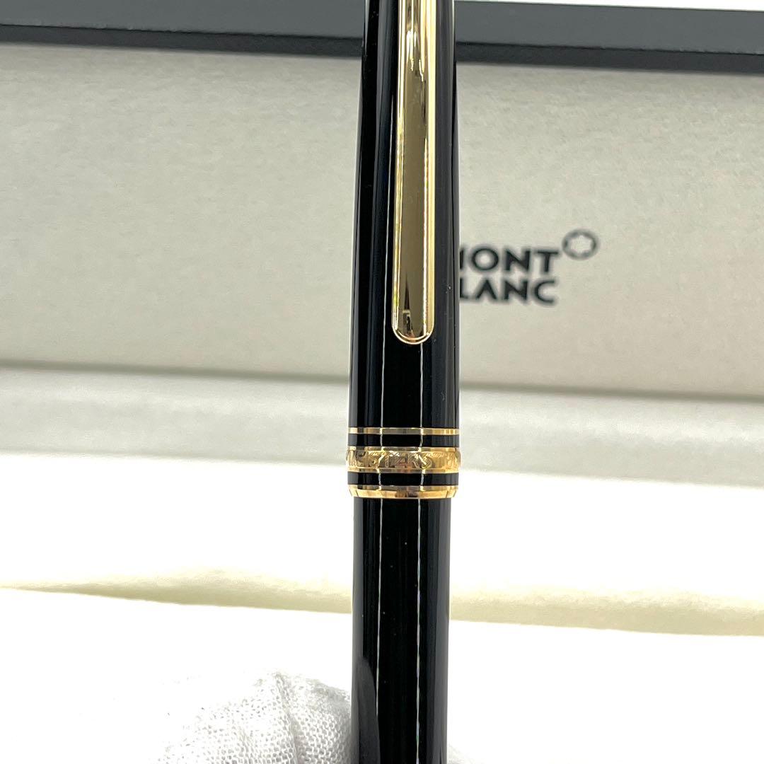【未使用に近い】モンブラン ボールペン ロゴ 刻印あり ユニセックス ブラック