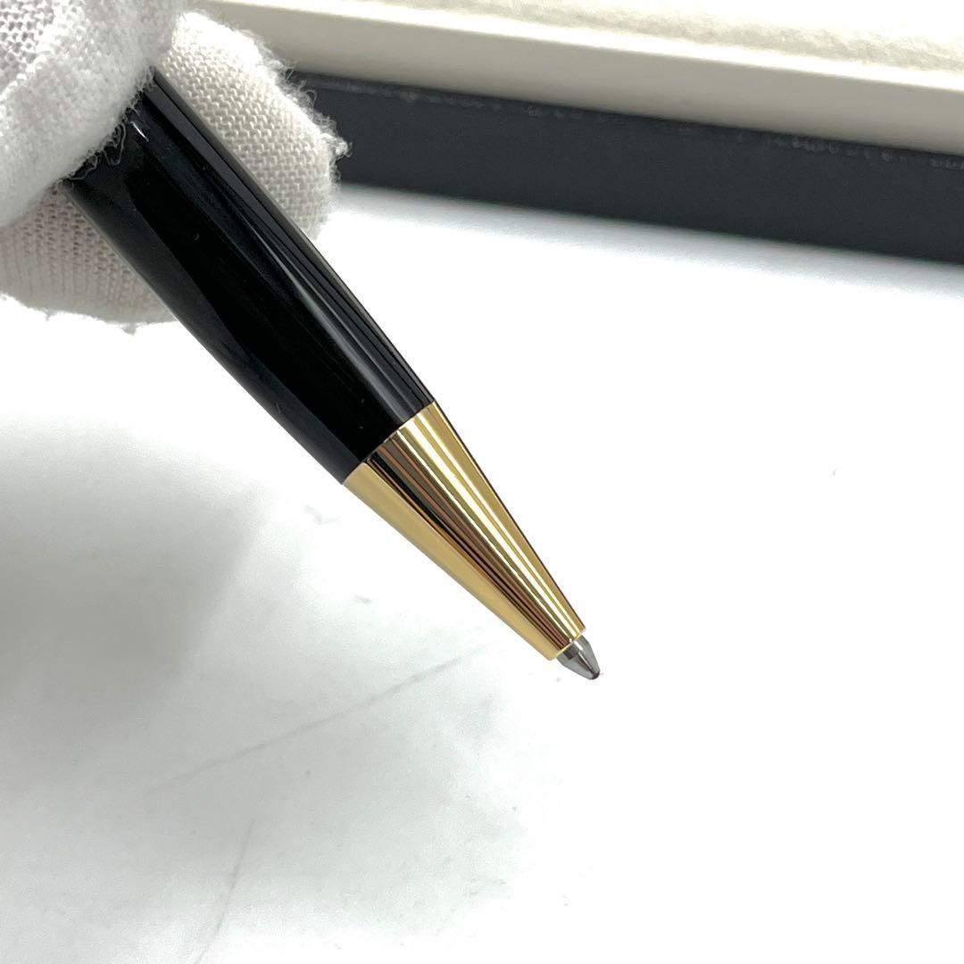 【未使用に近い】モンブラン ボールペン ロゴ 刻印あり ユニセックス ブラック
