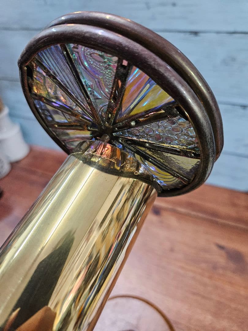 チェスニックスコープ カレイドスコープ 万華鏡 ブラス 真鍮製 ヴィンテージ