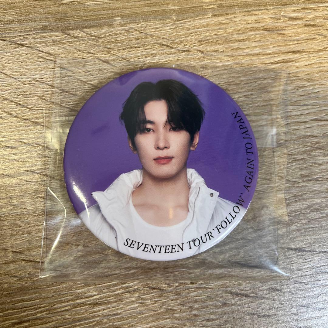 seventeen follow again 缶バッジ 缶バッチ ウォヌ