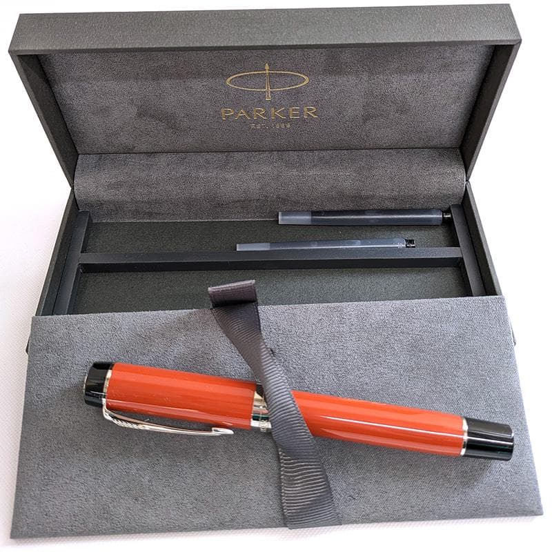 パーカー 万年筆 ディオフォールド クラッシック ビッグレッドCT PARKER