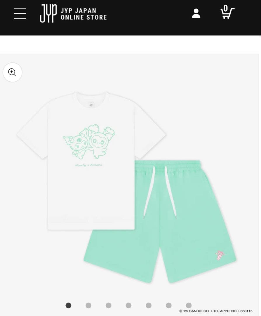 twice ミナ サンリオ クロミ セットアップ mina ミブリー Tシャツ