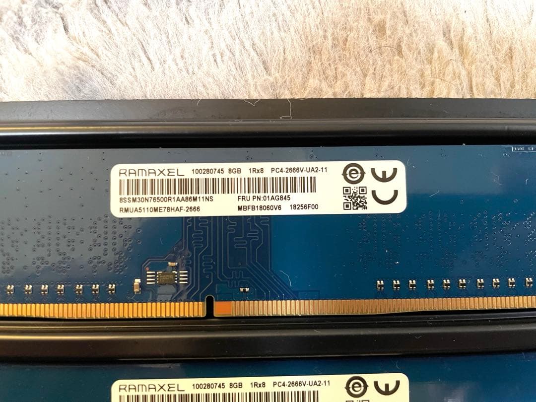 RAMAXEL DDR4 16GB (2x8GB) 3200MHz メモリー