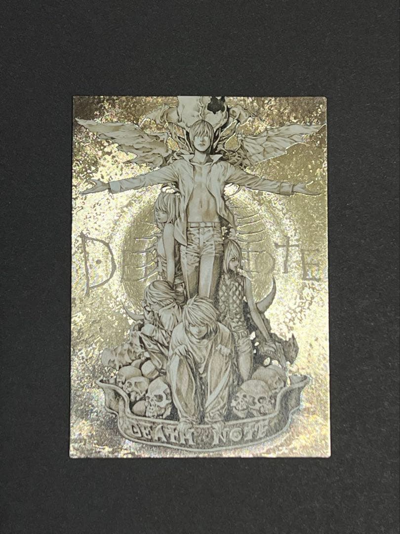 デスノート　トレーディングカード　SR 12巻表紙　1枚　KONAMI