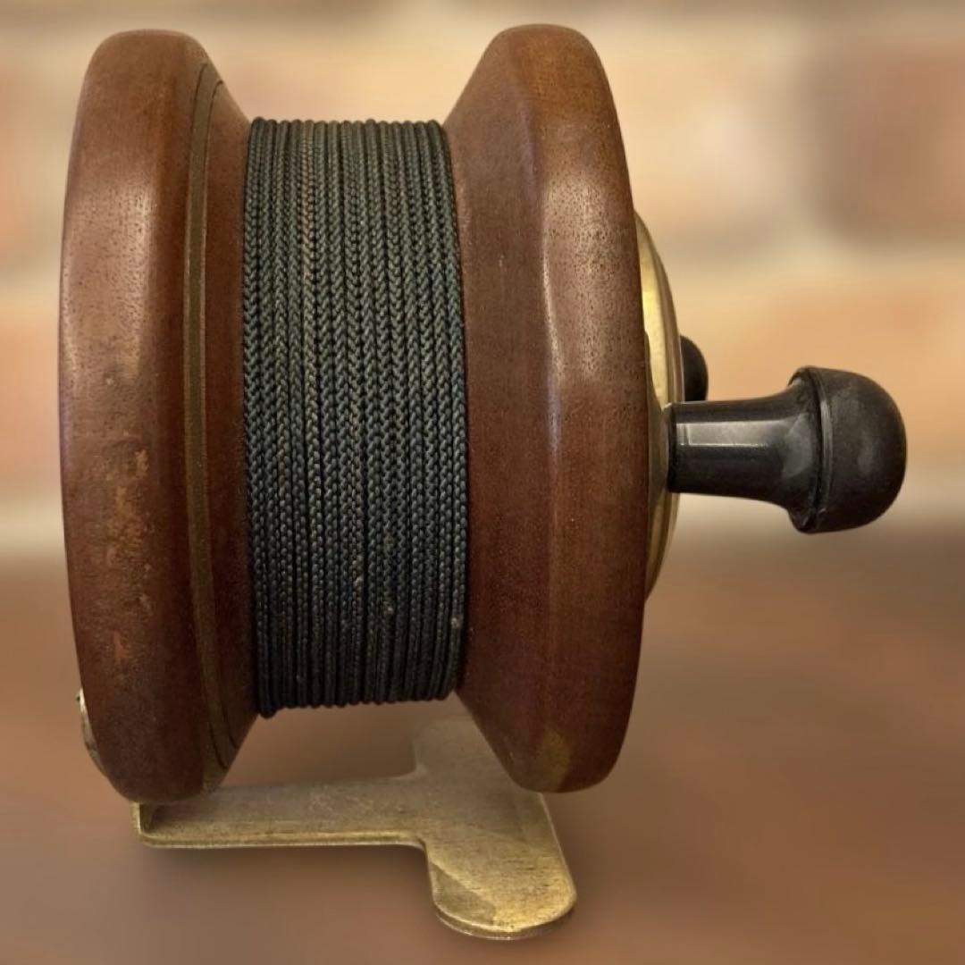 1994s 未使用Orvis FLYリール型置時計 アラーム機能付き