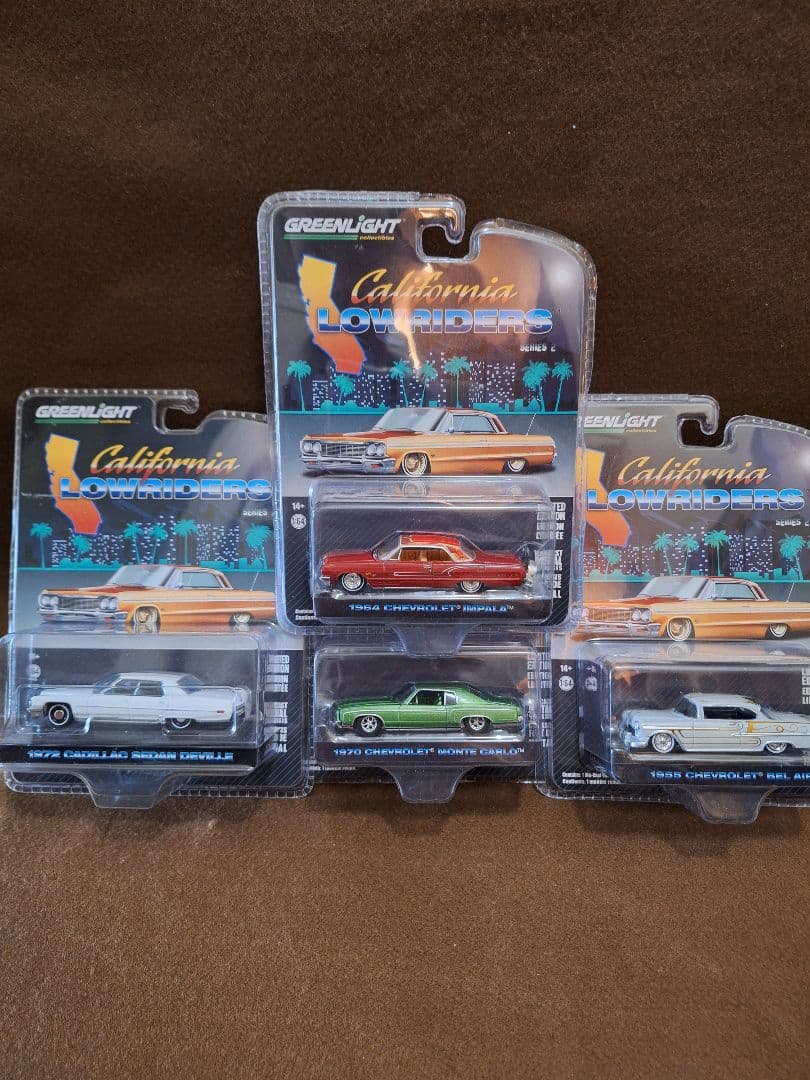 GREENLiGHT　グリーンライト　カルフォルニア　ローライダーズ　4点未開封