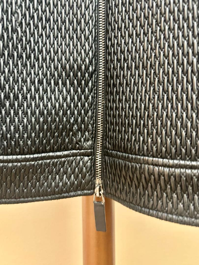 週末セール！エンポリオアルマーニ 希少 シングルライダースジャケット 黒