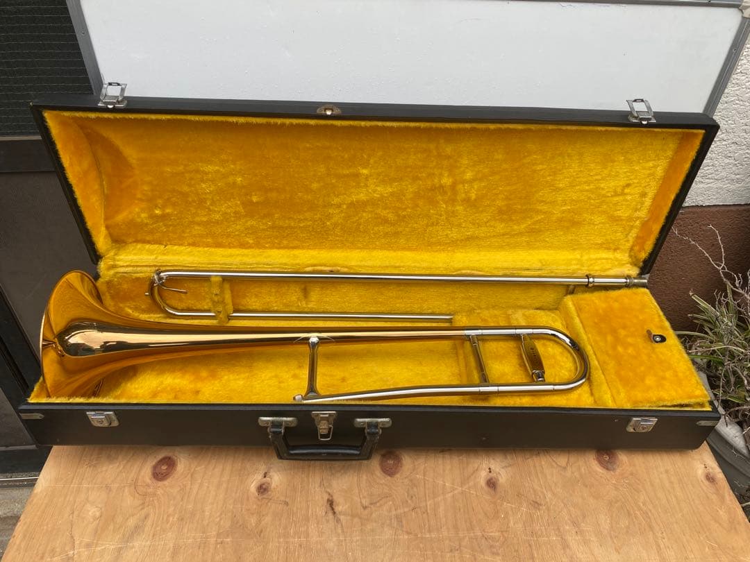yamaha ysl-651 テナートロンボーン　専用ハードケース　中古品