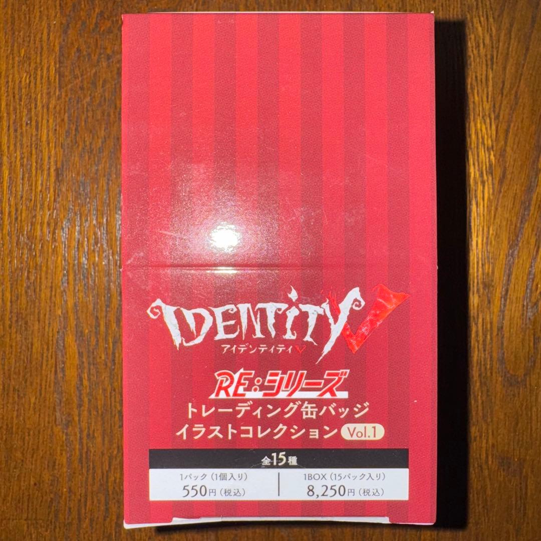 アイデンティティ　第五人格　缶バッジ (イラストコレクション)　20BOX