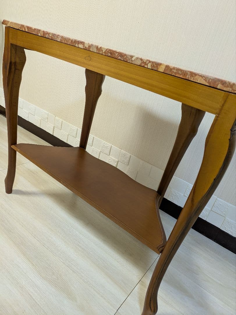 大理石　コンソールテーブル