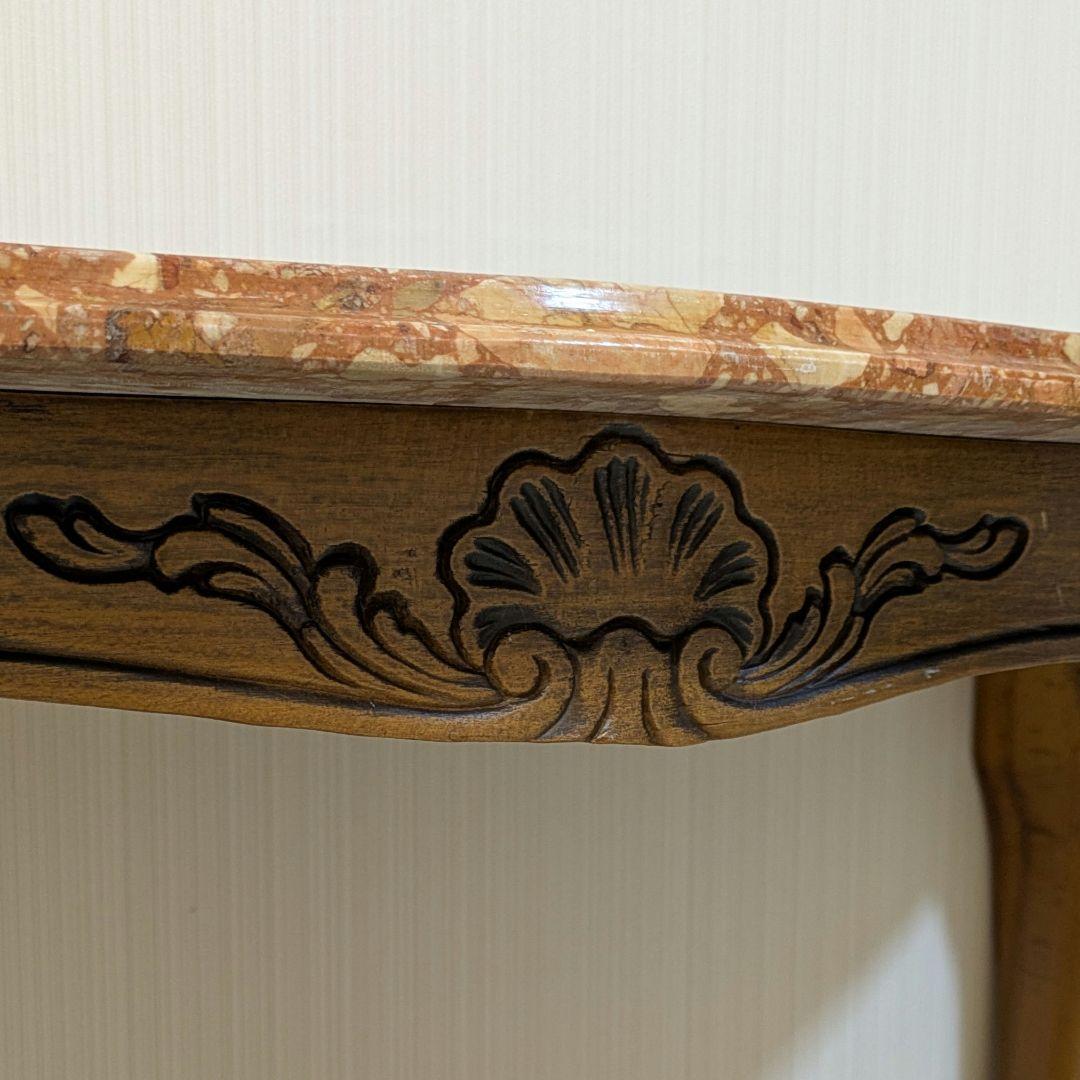 大理石　コンソールテーブル