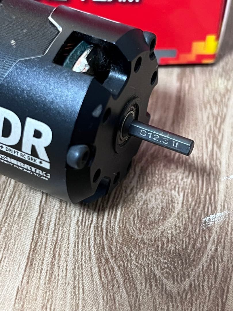 SHIBATA DRハイパフォーマンスモーター ブラックローター13.5T