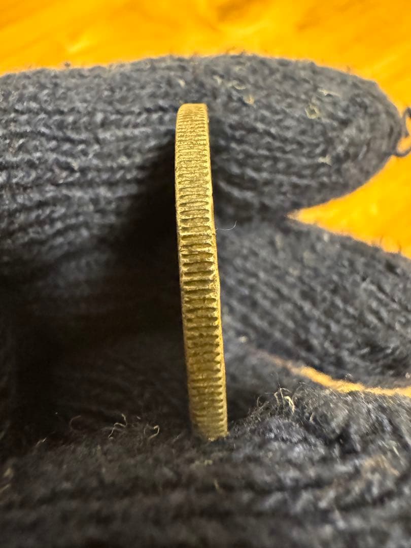 ★本物保証★ 新1円銀貨　小型　明治27年　一円　トーン