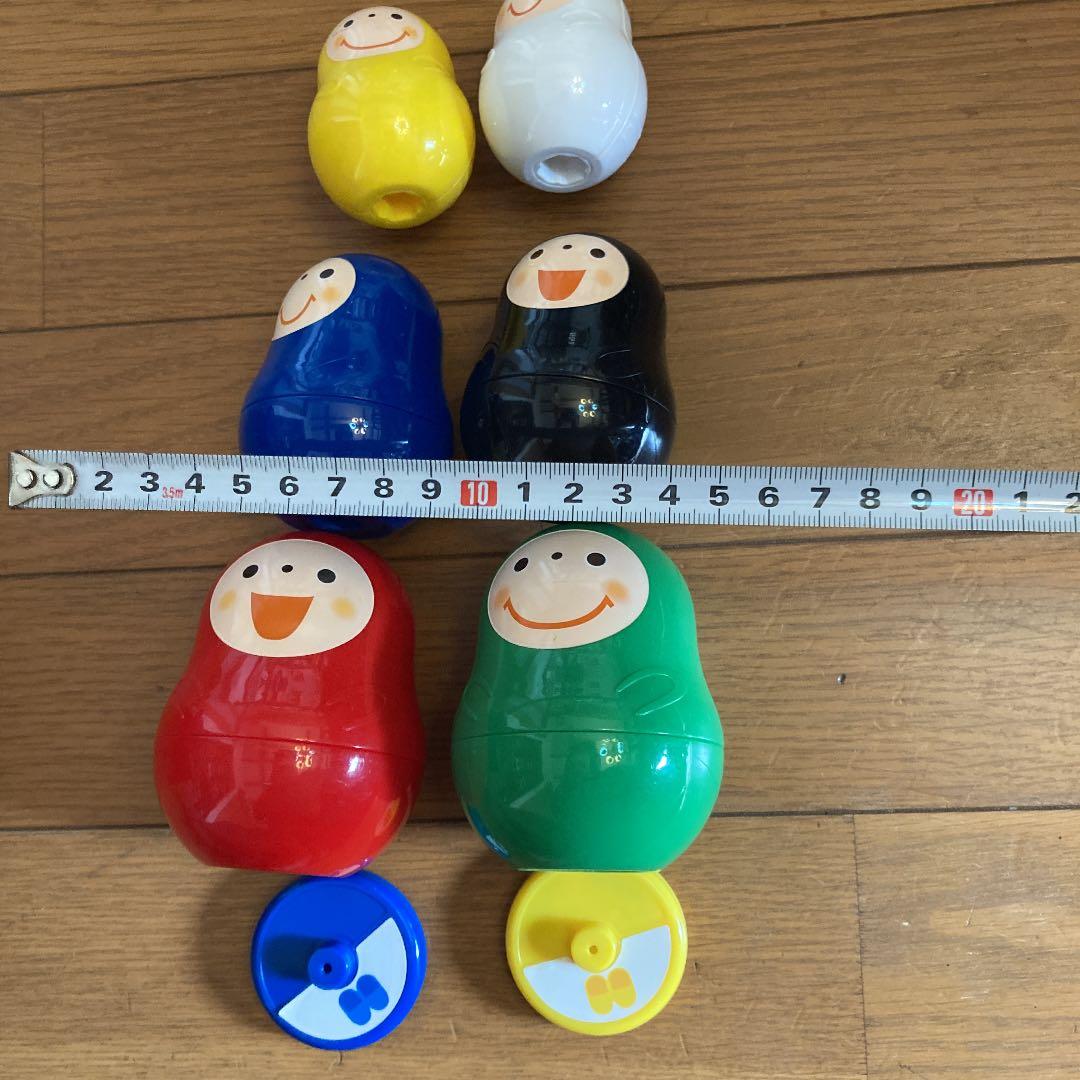 マトリョーシカ　6点　台座2点　セット　プラ