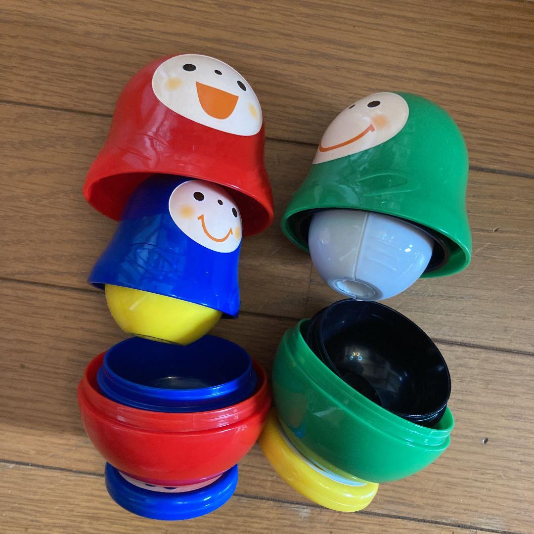 マトリョーシカ　6点　台座2点　セット　プラ