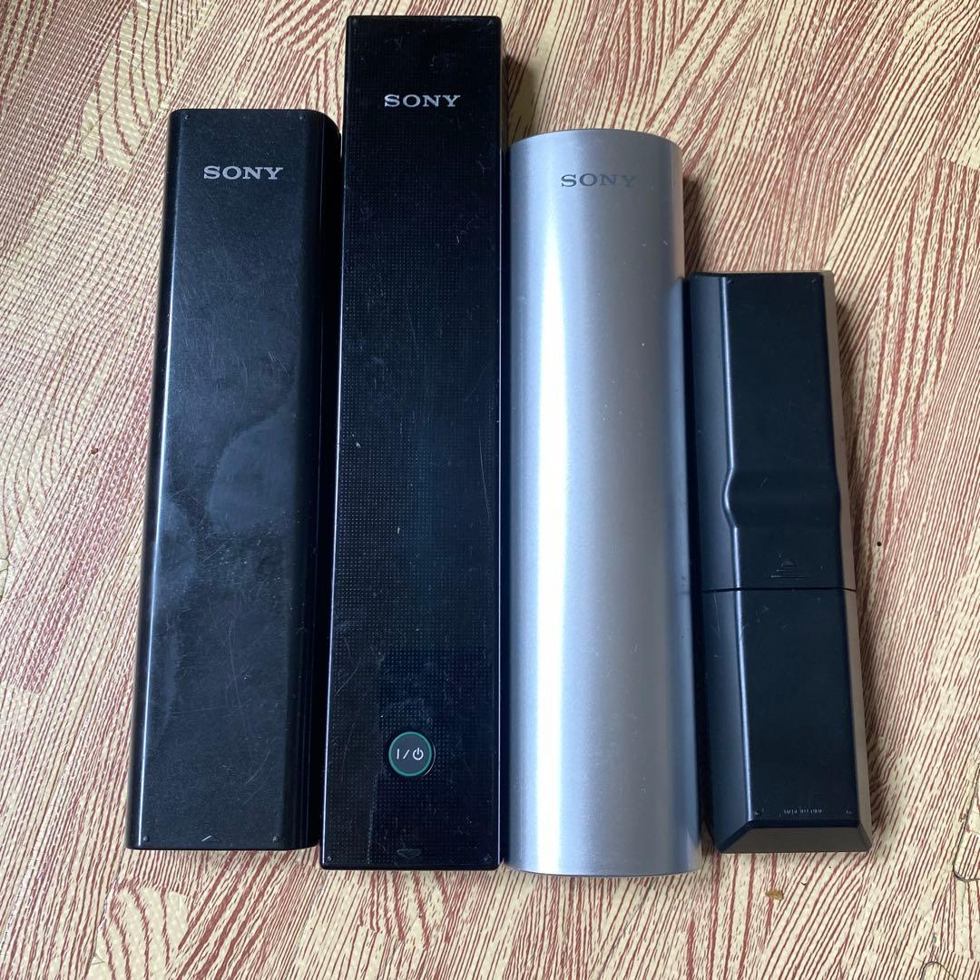 SONY テレビ用リモコン 4個セット