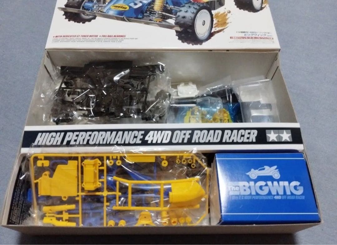 最終値下げタミヤ ビッグウィッグ復刻版 組立キット 未組立