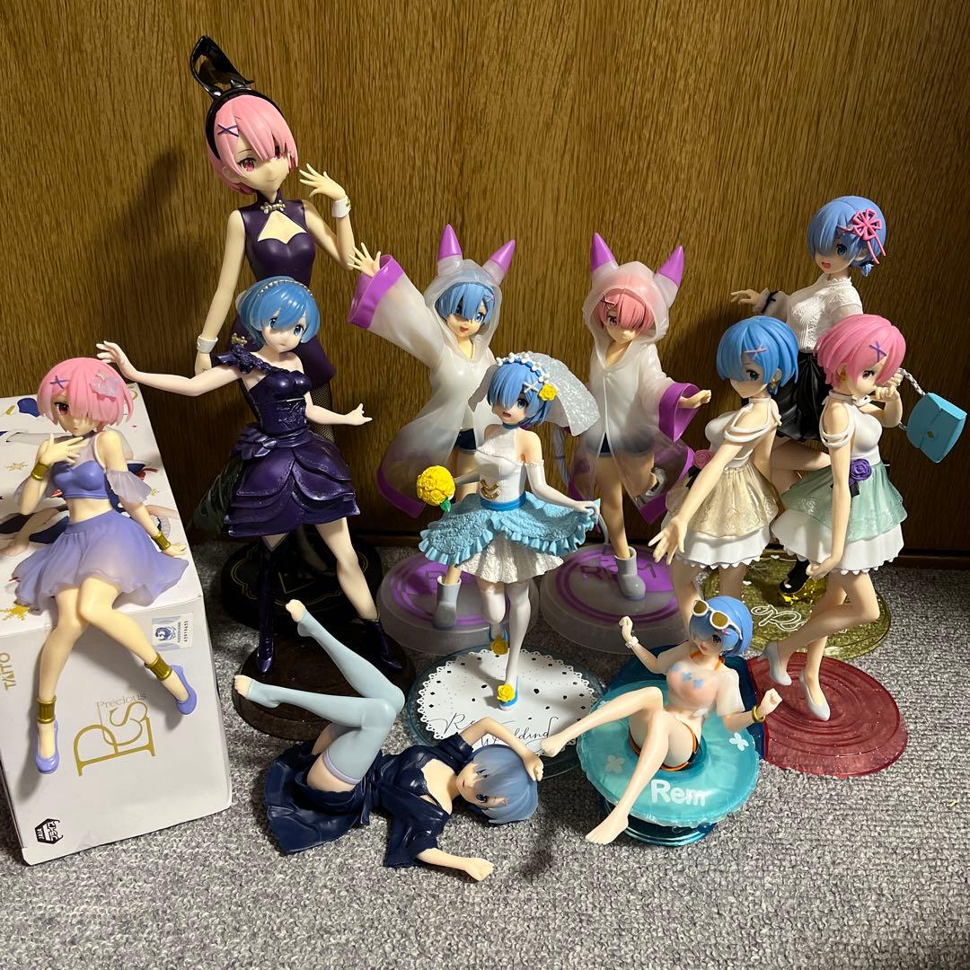 Reゼロ レム ラム ミネルヴァ 16体セット フィギュア