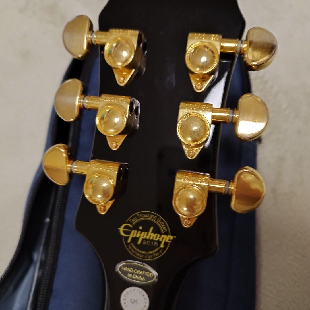 【美品】Epiphone Les Paul Custom Pro ソフトケース付