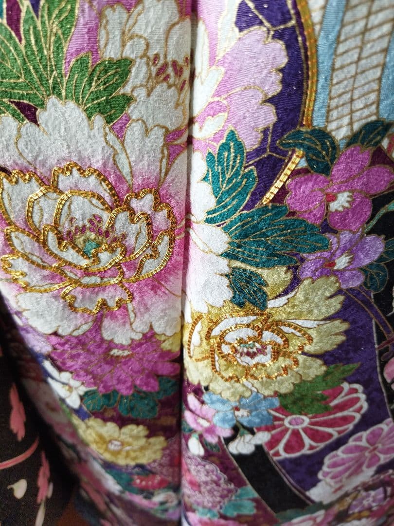 sadakou03様　307.高級感！振袖7点セット　正絹　フルセット　成人式