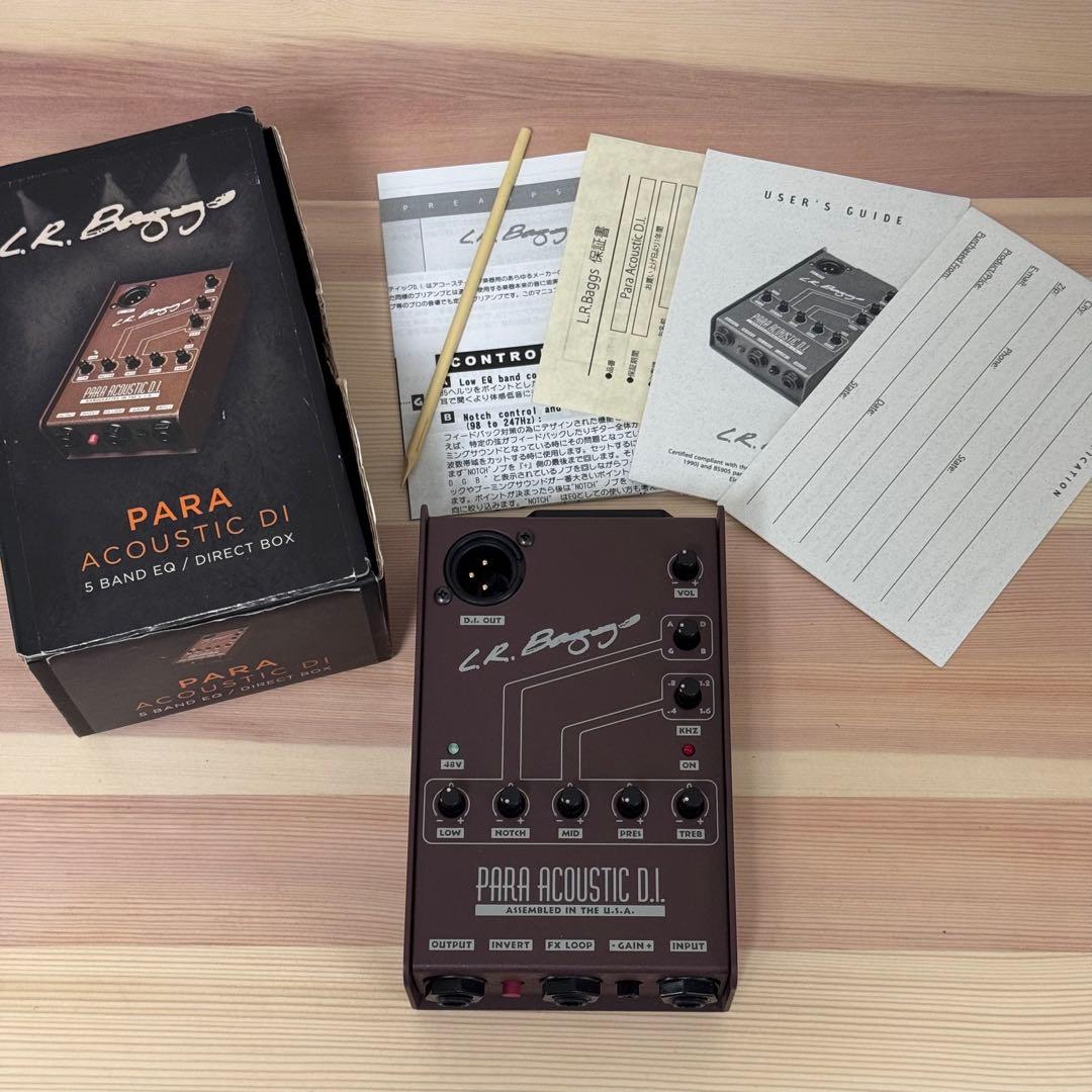 配信機器・PA機器・レコーディング機器 L.R.BAGGS Para Acoustic D.I.