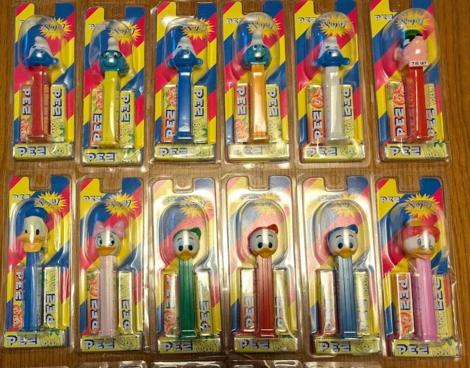 90's 森永 ペッツ 37個 ダブリなし Morinaga OLD PEZ