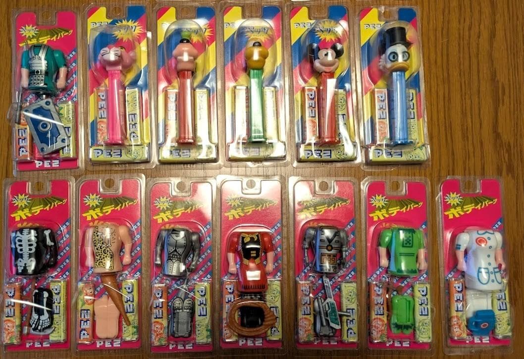 90's 森永 ペッツ 37個 ダブリなし Morinaga OLD PEZ