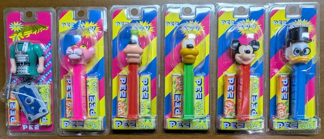 90's 森永 ペッツ 37個 ダブリなし Morinaga OLD PEZ