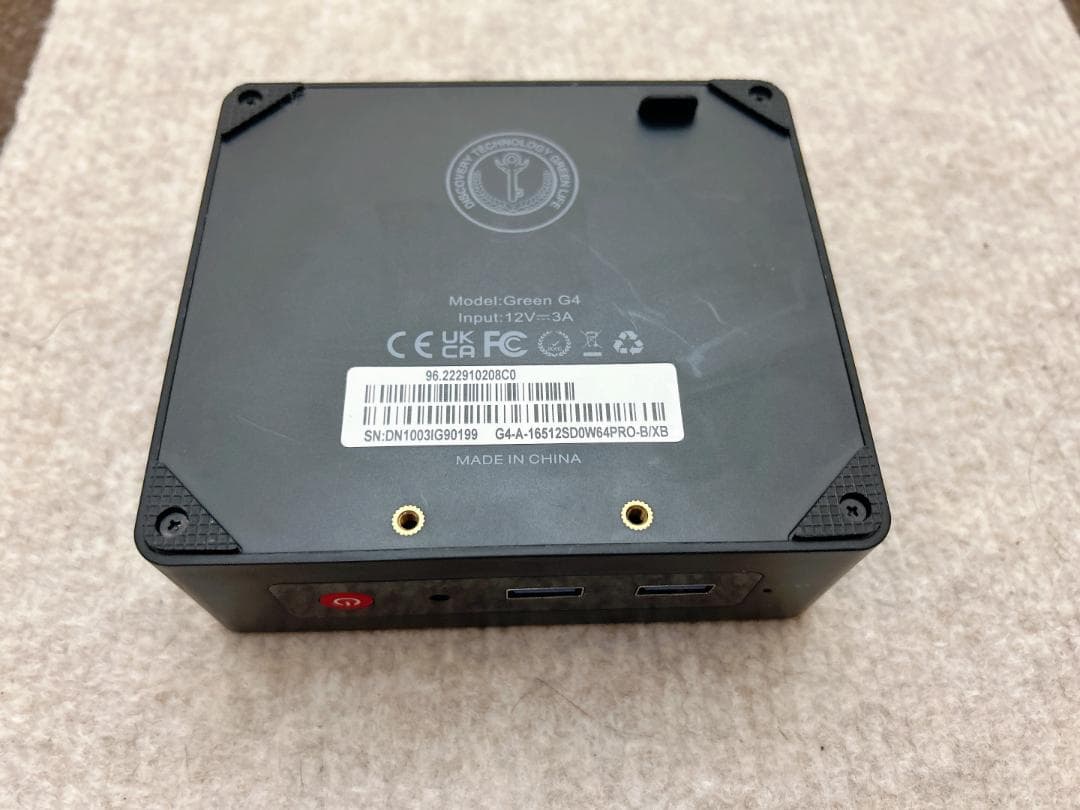 【ミニPC】TrigKey G4 Mini