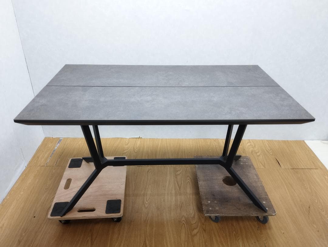 S★193 大塚家具 セラミックダイニングテーブル レイラ