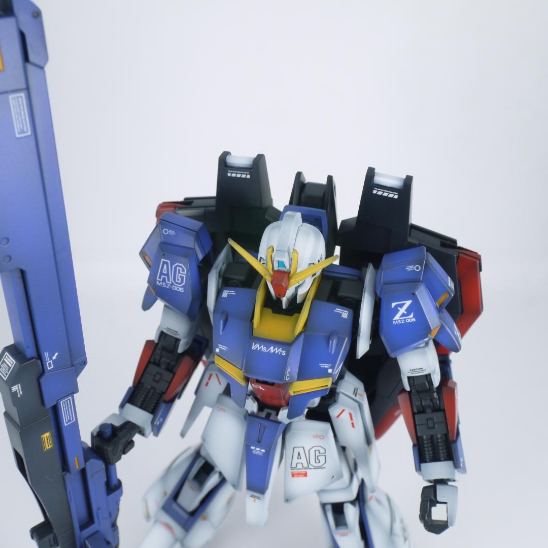 ガンプラ　HG Zガンダム　リバイブ　全塗装　完成品