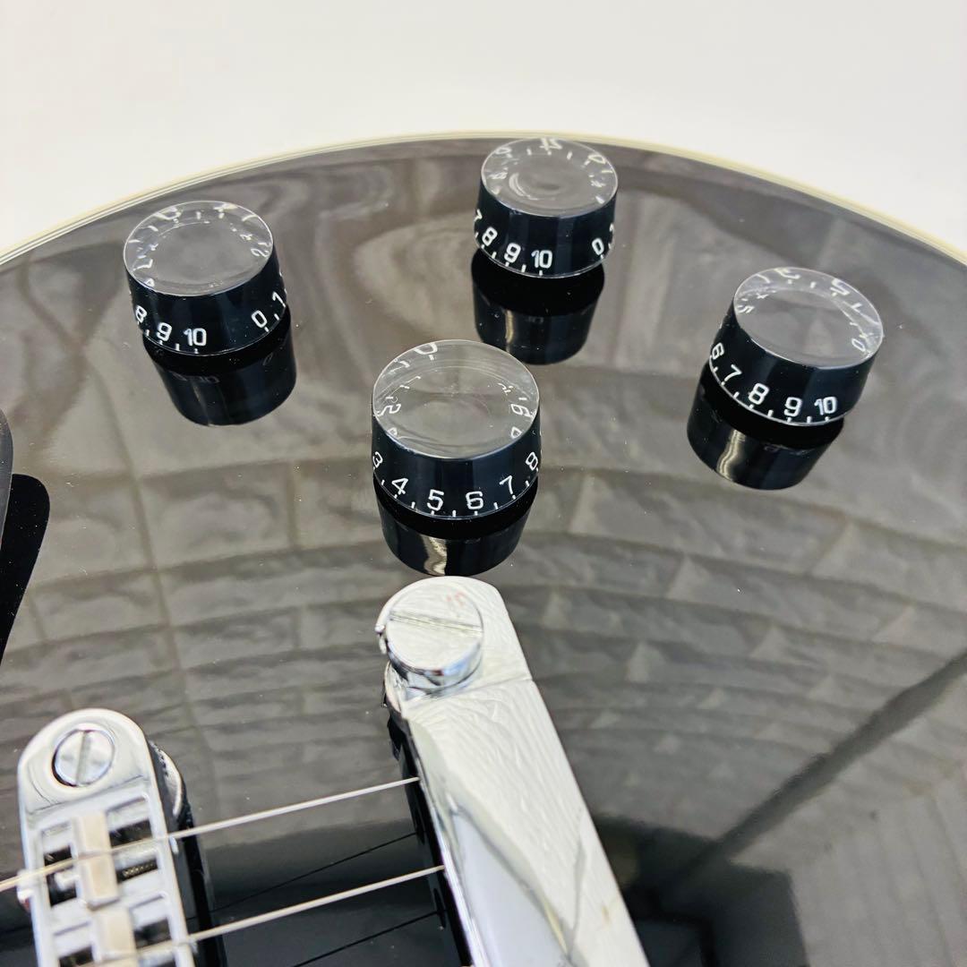 G.I.G レスポール カスタムタイプ ブラック ミラーピックガード