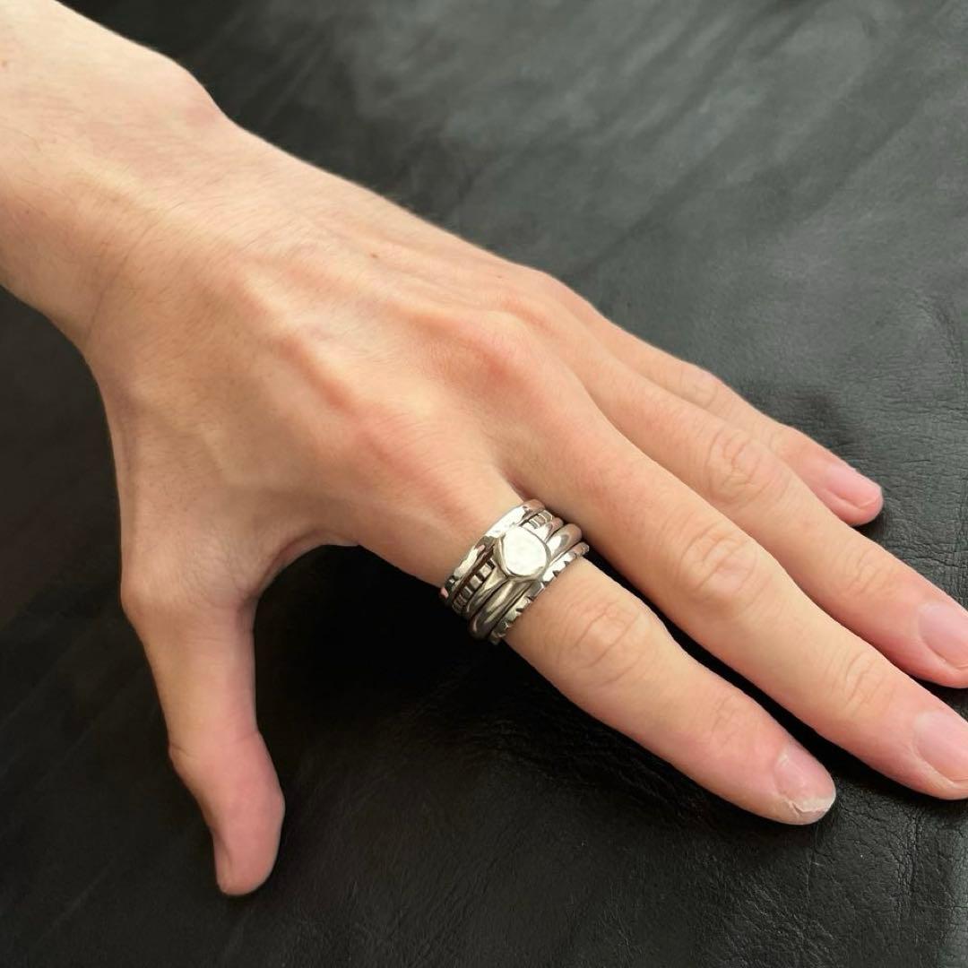 フランス　スターリング　シルバー　リング　ヴィンテージ　セット　ユーロ　925