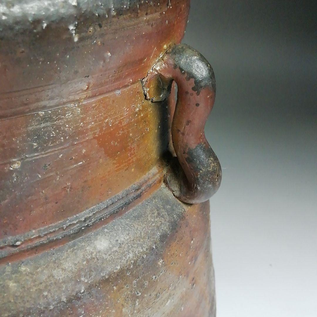 Ｔ７４１　水指　『備前　水指』『森宝山 造』　共箱　茶道具