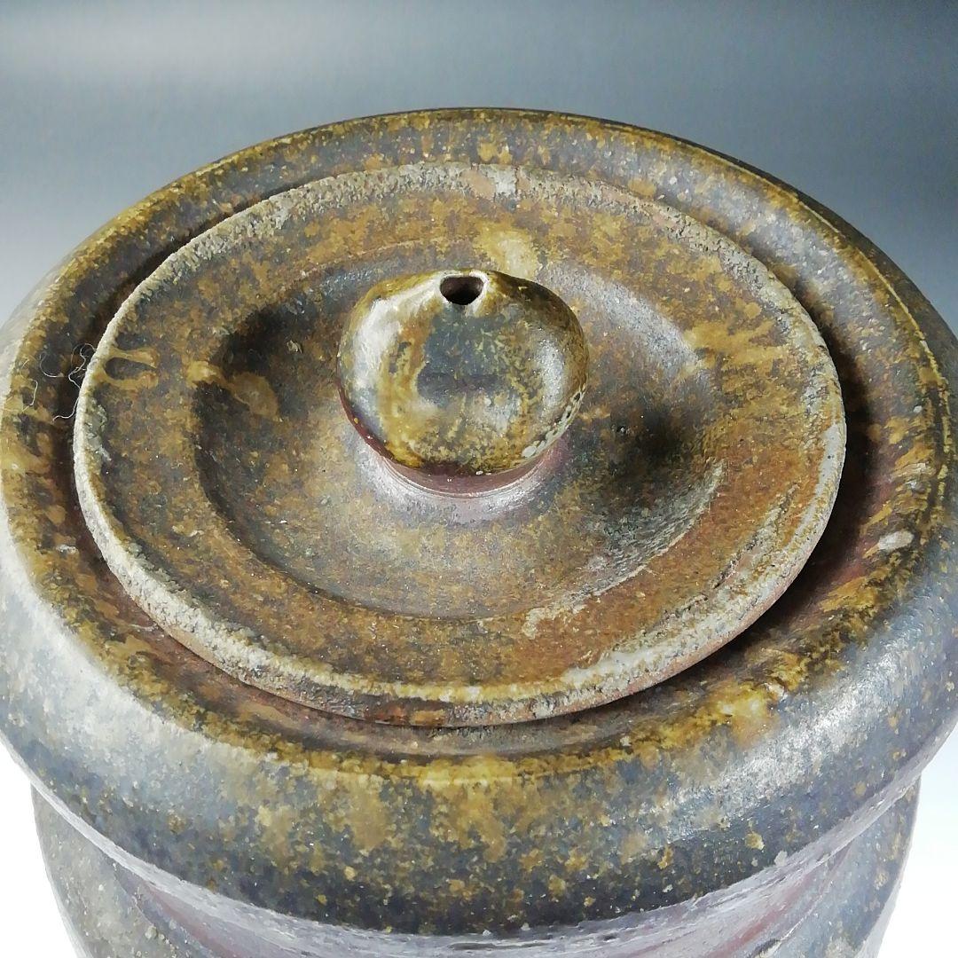 Ｔ７４１　水指　『備前　水指』『森宝山 造』　共箱　茶道具