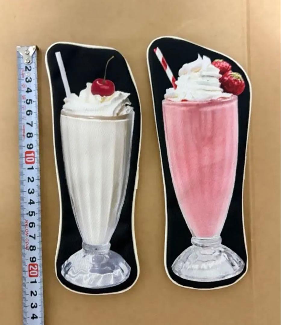 新品未使用品　アンダーカバー クリームソーダ 転写ポーチ 2個セット