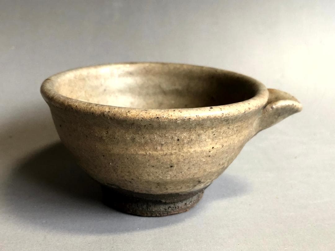 酒器■古唐津名品片口 江戸期 コレクター所蔵品 酒器 ぐい呑み 時代物 骨董品■