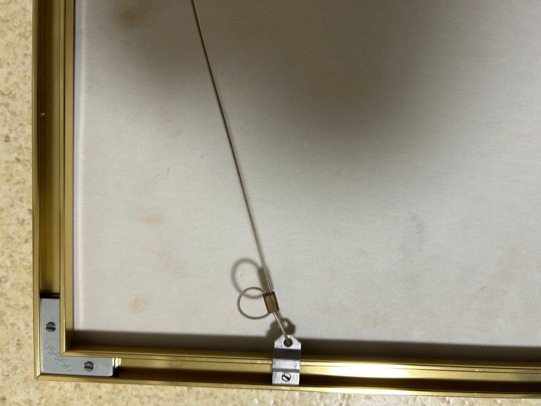 Maurice Silber モーリスシルバー水彩画 帆船　ヨット額装金