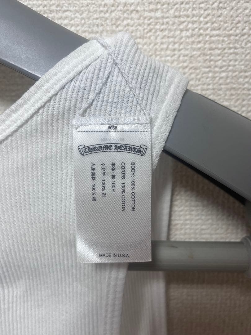 クロムハーツ タンクトップ XLサイズ タグ付き未使用