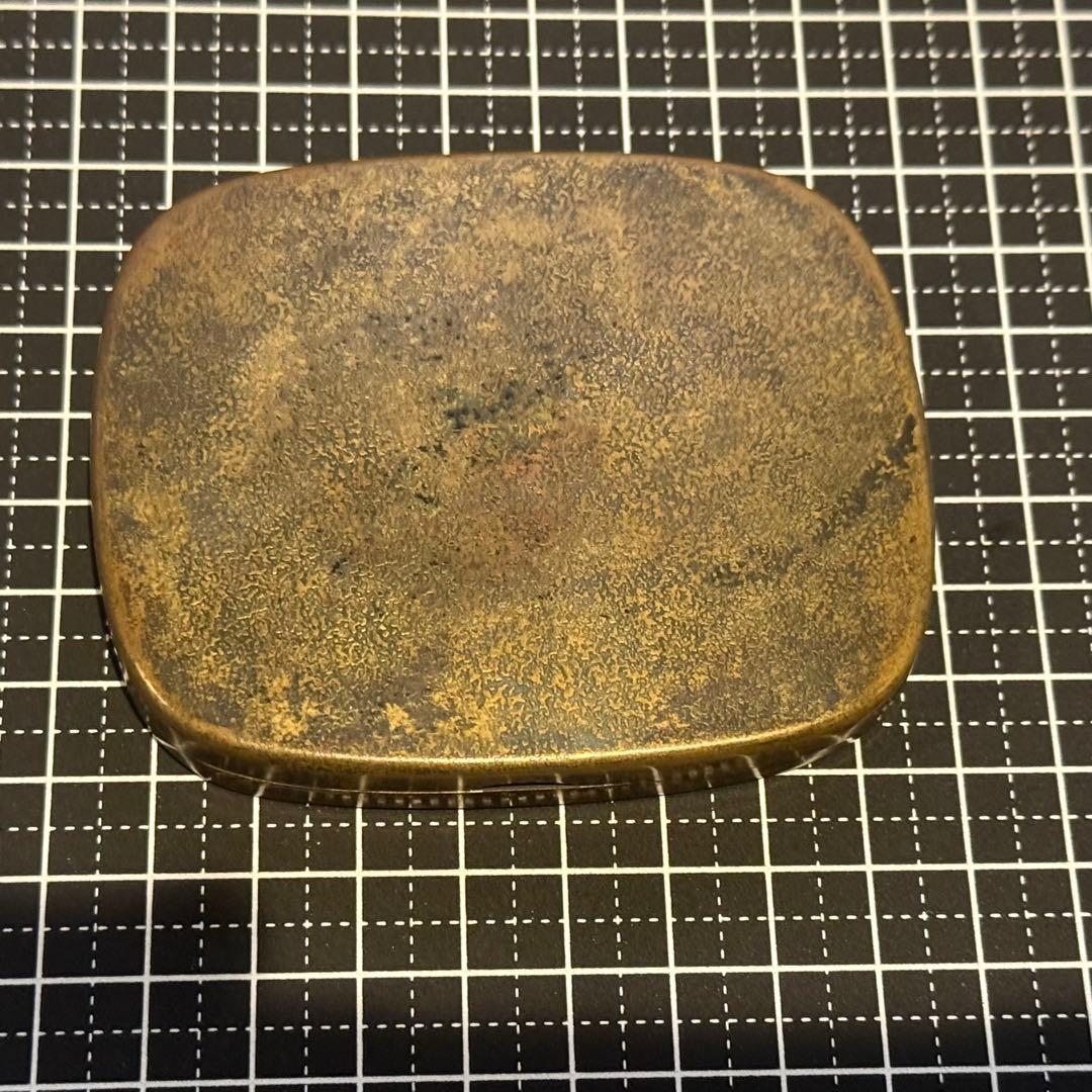 江戸期 携帯型書道セット ミニ硯・格納式筆 希少品 年代物