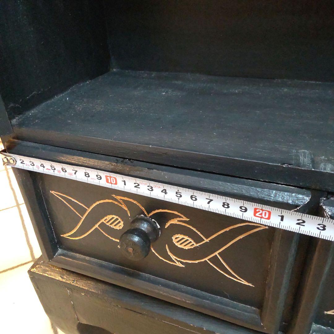 アジアン家具 バリ家具 アンティーク キャビネット 棚