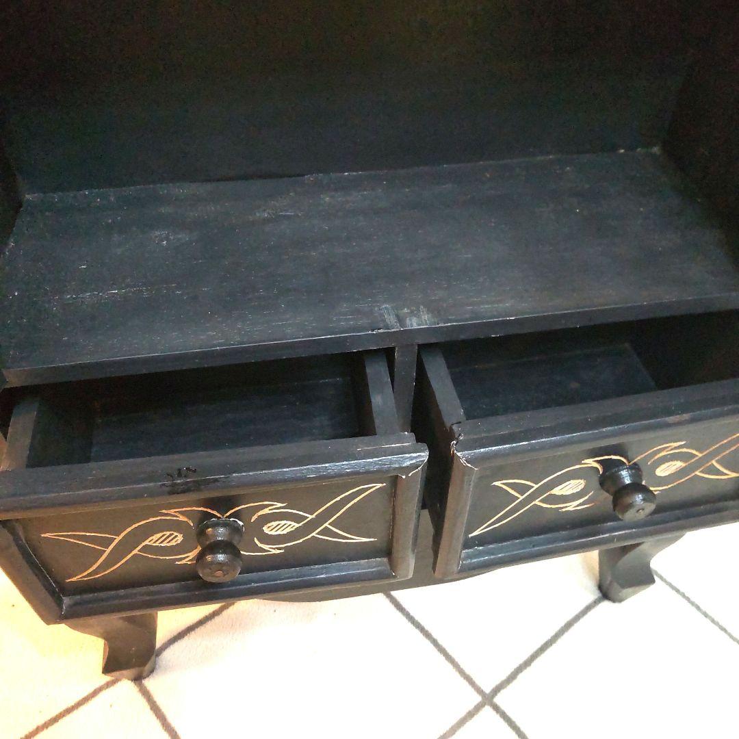 アジアン家具 バリ家具 アンティーク キャビネット 棚