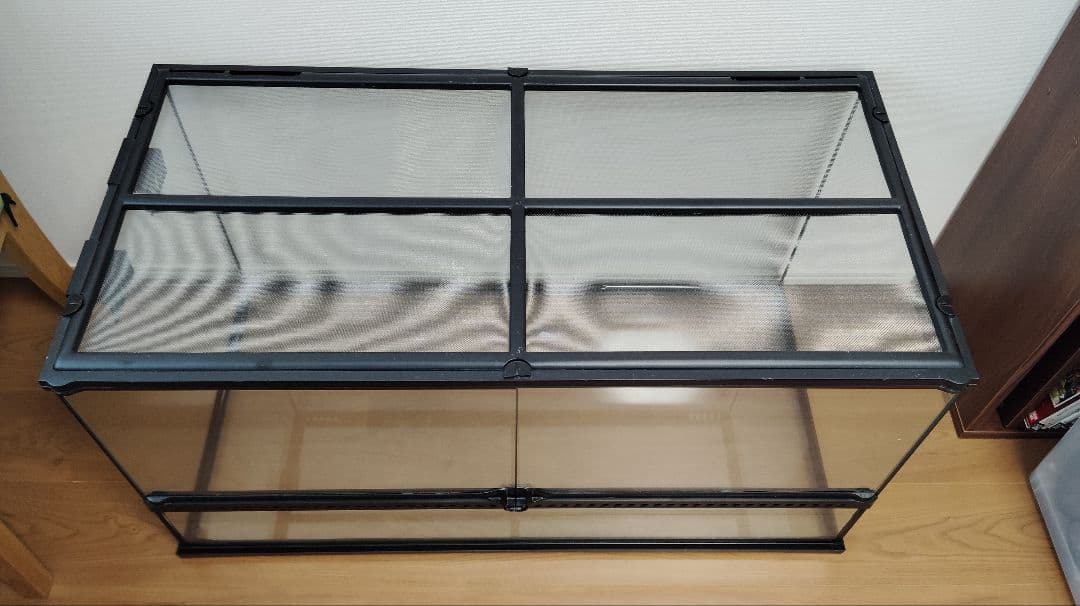 【大阪引取】GEX エキゾテラ グラステラリウム9045 フトアゴヒゲトカゲ飼育