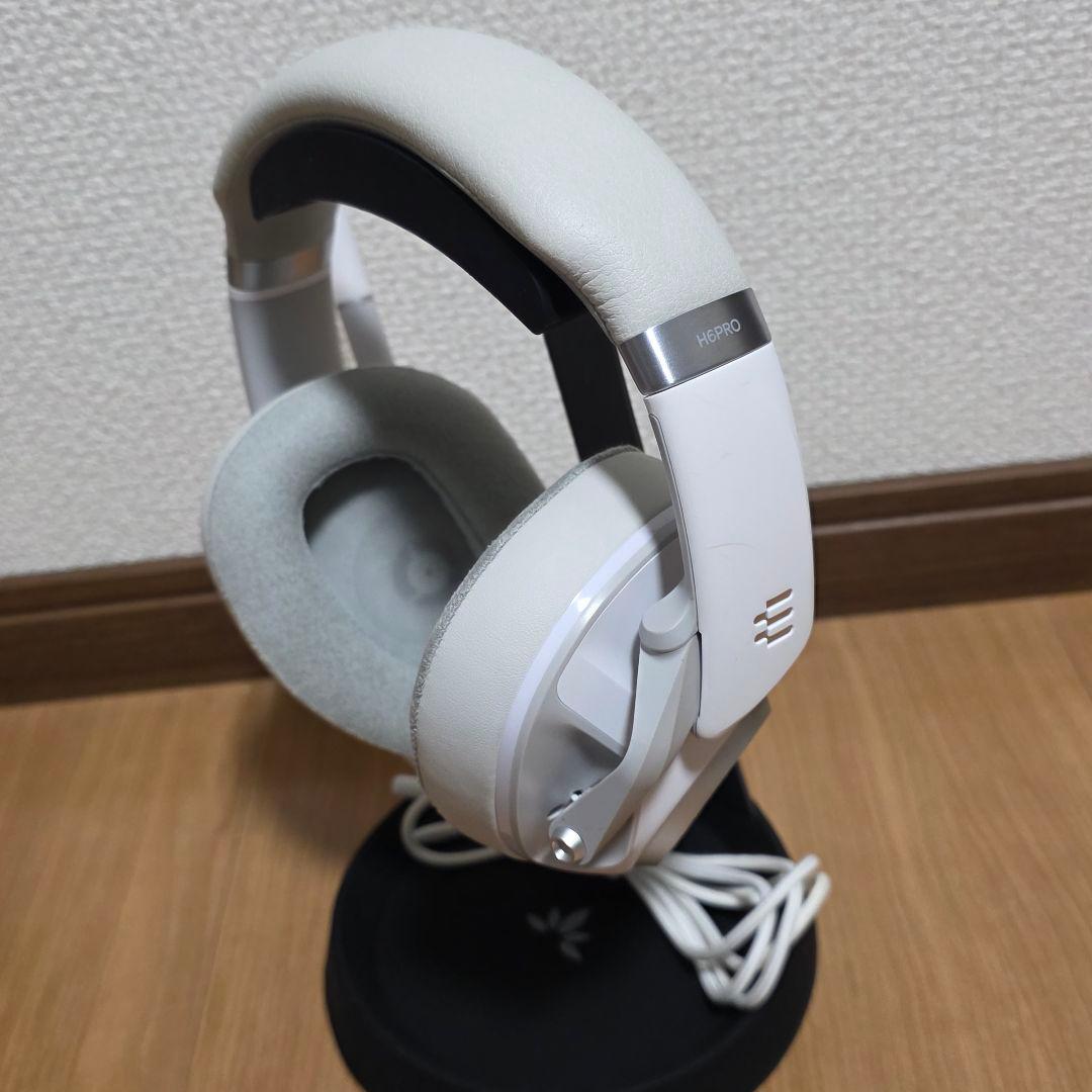 EPOS H6PRO ゲーミングヘッドセット ホワイト