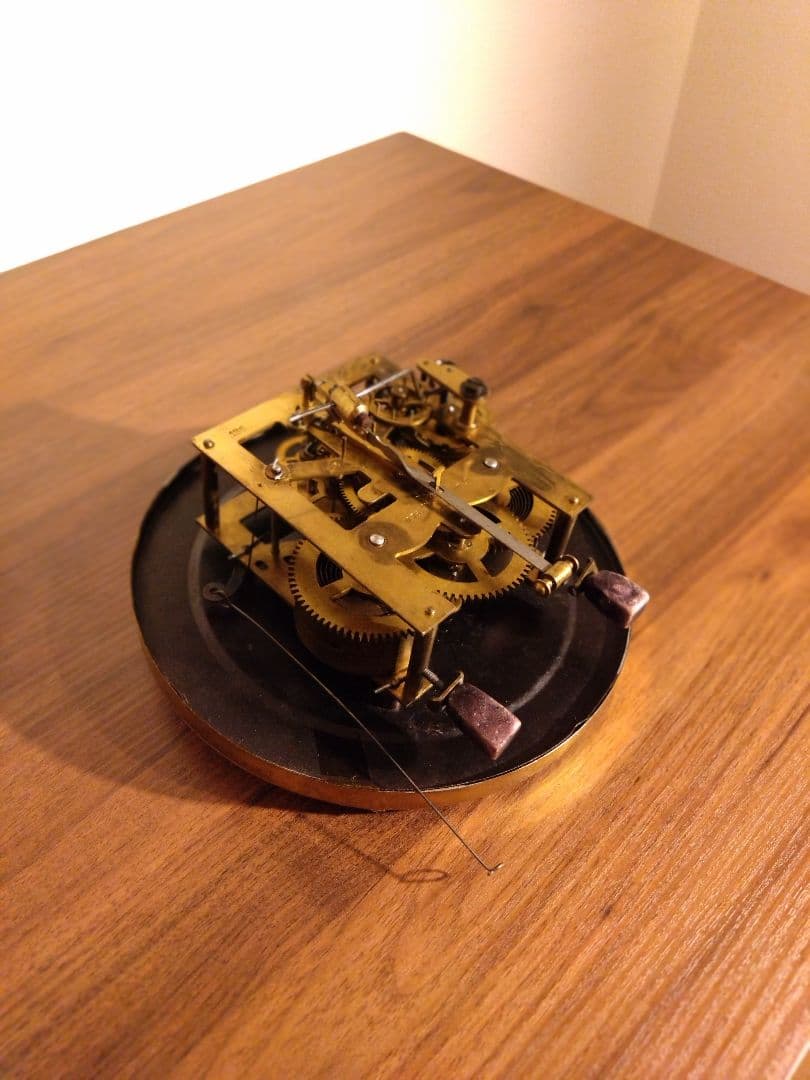 柱時計　ユンハンス　R型　琺瑯　ゼンマイ　昭和レトロ　アンティーク　精工舎