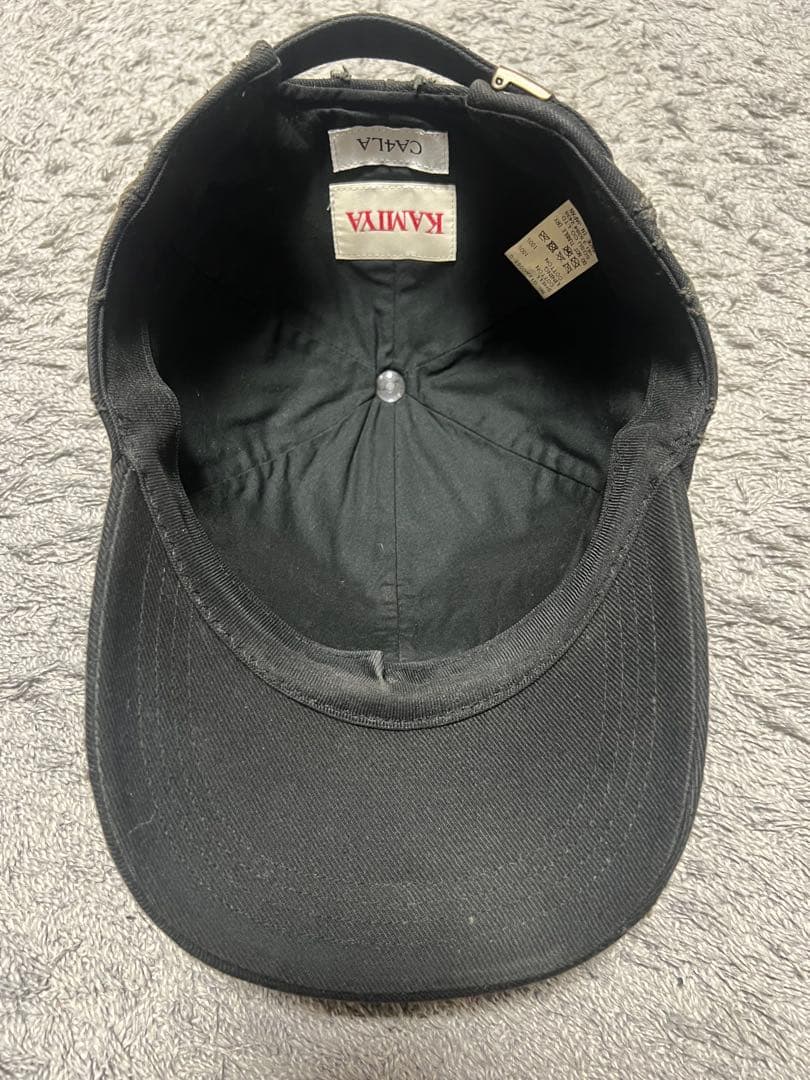 KAMIYA OOOPS!! Cap ブラック ¥27,500