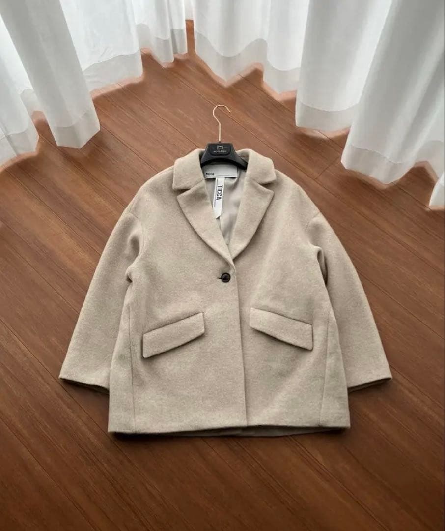 24aw TICCA【Marisol別注】ジャケットコート
