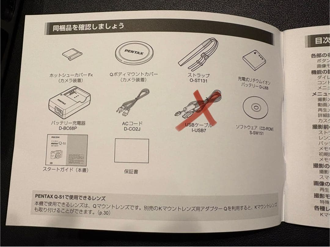デジタルカメラ PENTAX Q-S1 PENTAX-02 STANDARD ZOOM