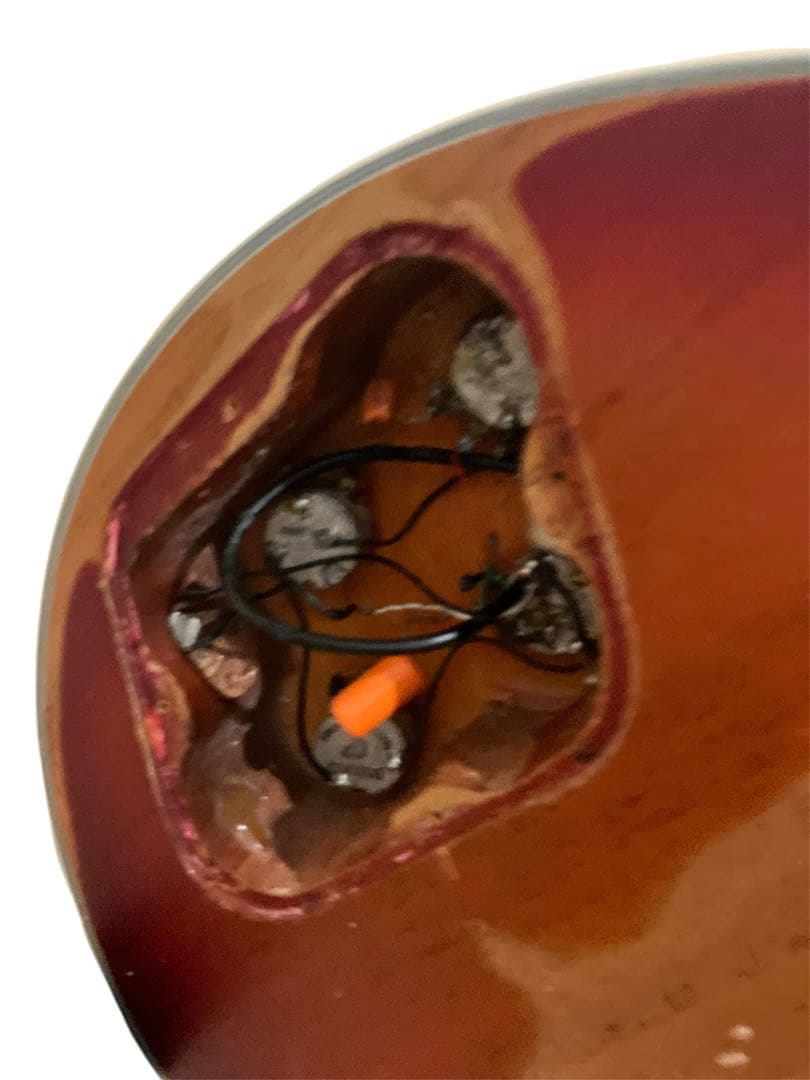 バーニー　レスポール　カスタム　3pu エースフレーリー