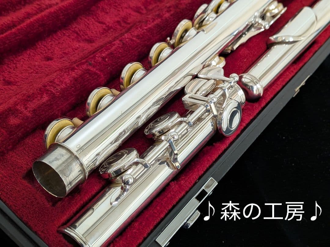 商談中【mizu】銀メッキヤマハフルート YFL211S Eメカ
